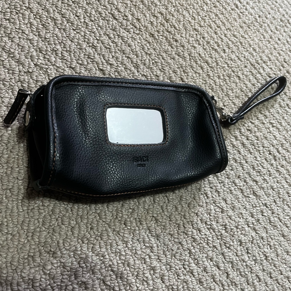 Baci Italy | Genuine Leather Cosmetics Bag